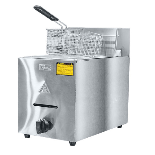 FOMAC Gas Deep Fryer 5,5 Liter FRY-G71C G72C Mesin Penggoreng Makanan