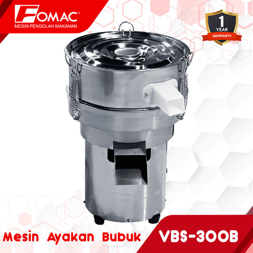 FOMAC Powder Vibrator VBS-300B Mesin Pengayak Tepung Bubuk 20 60 Mesh