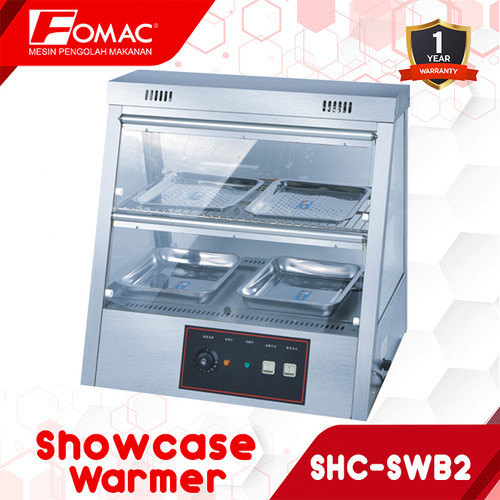 FOMAC Showcase Warmer SHC-SFB2 Mesin Etalase Penghangat Temp Control