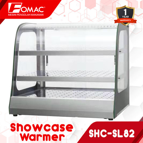 FOMAC Showcase Warmer SHC-S82 Mesin Penghangat Makanan Food Display