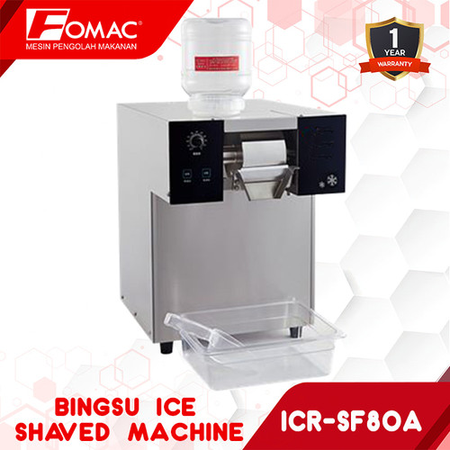 FOMAC Bingsu Ice Shaved Machine ICR-SF80A ICR-SF180A Mesin Es Salju