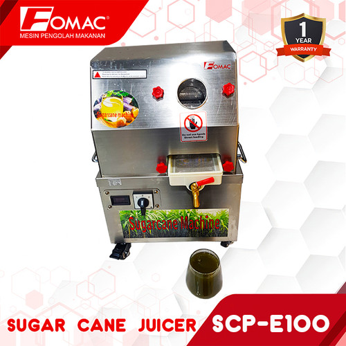 FOMAC Sugar Cane Juicer SCP-E100 Mesin Pemeras Air Jus Tebu Extractor