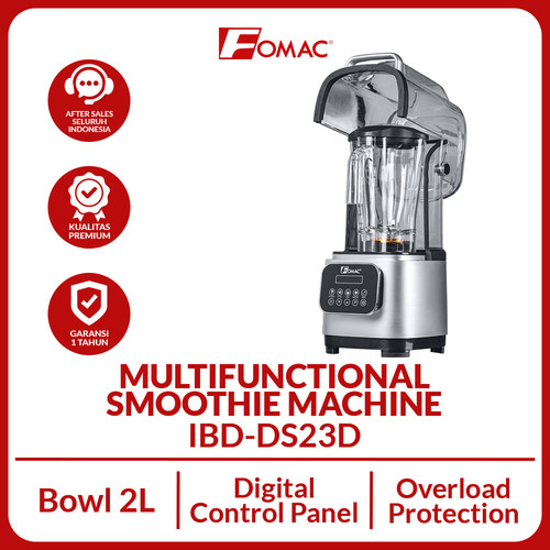 FOMAC Digital Multifunction Smoothie IBD-DS23D Blender Anti Noise