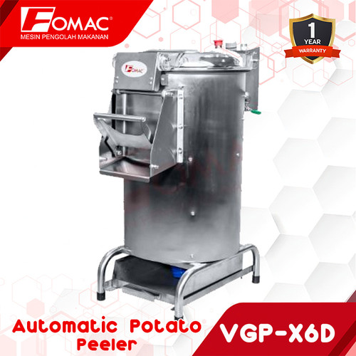 FOMAC Automatic Potato Peeler VGP-X6D Mesin Pengupas Kulit Kentang