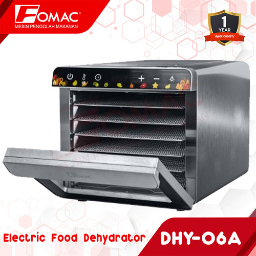 FOMAC Electric Food Dehydrator DHY-06A Mesin Pengering Makanan Buah