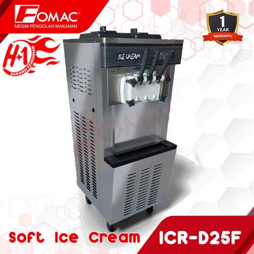 FOMAC soft ice cream maker ICR-D25F mesin pembuat es krim lembut LED