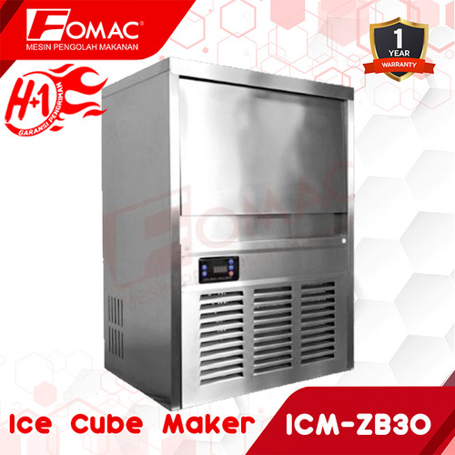 FOMAC Ice Cube Maker Mesin Pembuat Es Batu Otomatis Kapasitas 30 40 60