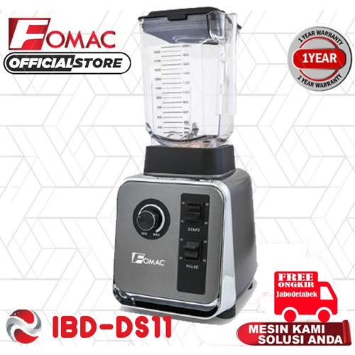 FOMAC Multifunctional Ice Blender IBD-DS11 Mixer Es Jus Buah Sayuran