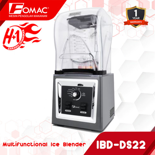 FOMAC IBD-DS22 Anti Noise Multifungtion Ice Blender Mixer Jus Es Buah