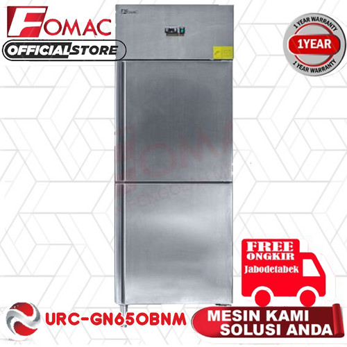 Upright Freezer 2 Doors URF-GN600BTM Kulkas Refrigrator Pembeku Daging