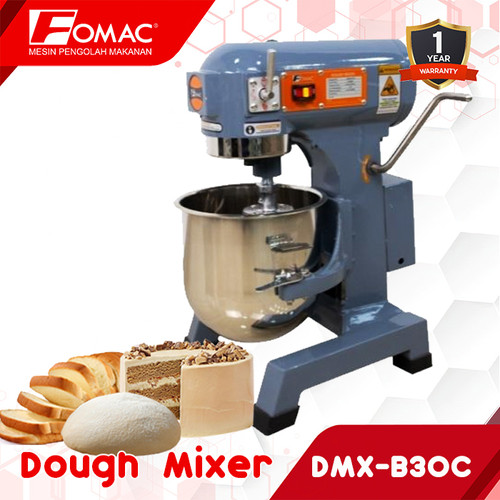 FOMAC DMX-B30C Mesin Planetary Mixer Pengaduk Adonan Roti Kue Cake