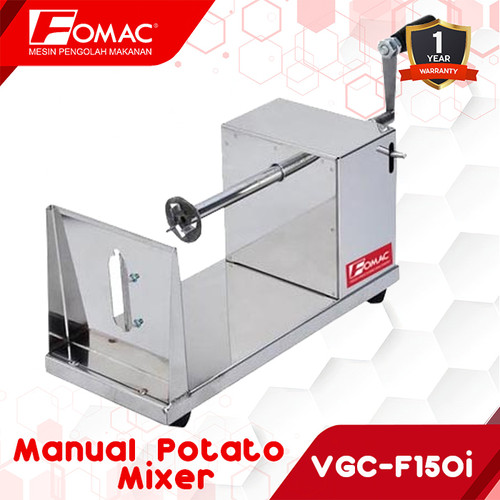 Alat Pemotong Kentang Spiral VGC-F150i Manual Potato Slicer FOMAC