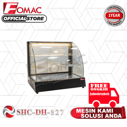 Mesin Hot Showcase Penghangat Makanan SHC-DH-827 FOMAC