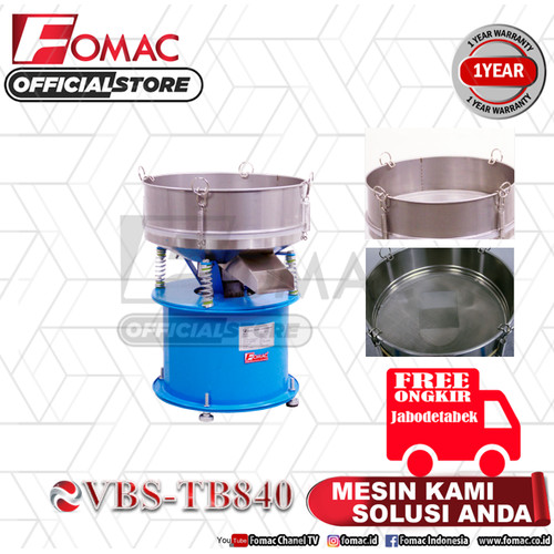 Mesin Pengayak Tepung VBS-TB840 ELECTRIC VIBRO SEPARATOR FOMAC