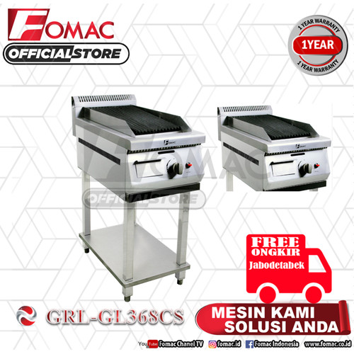 Gas Griddle With Stand GRL-GL368CS FOMAC GAS Burner