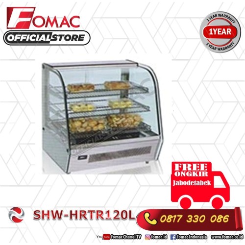 Showcase Warmer Penghangat Makanan/ SHW-HRTR120L FOMAC