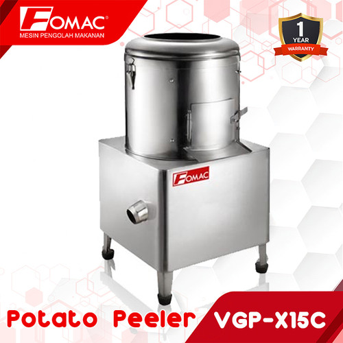 Mesin Pengupas Kulit Kentang VGP-X15C Potato Peeler FOMAC