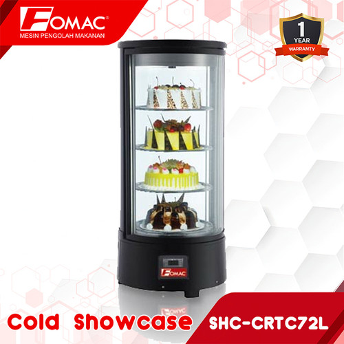 FOMAC SHC-CRTC72L Mesin Showcase Pendingin Kue Counter Cake Display