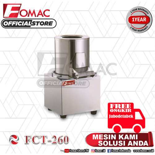 Mesin Pemotong Buah Dan Sayuran Food Cutter FCT-260 FOMAC