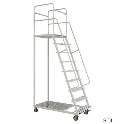 Tangga Gudang Ladder Trolley ST8 Superform Ban Ngai