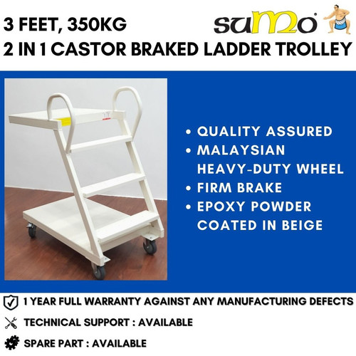 Tangga Gudang Ladder Trolley SK3 Superform Ban Ngai