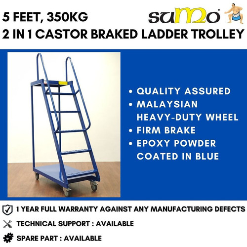 Tangga Gudang Ladder Trolley SK5 Superform Ban Ngai