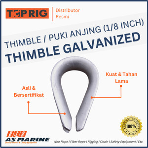 Thimble galv 1/8 Inch