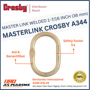 Masterlink / Master Link Welded A344 1-7/16" 36 mm CROSBY