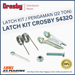 Crosby Latch Kit S4320 22 Ton Alloy