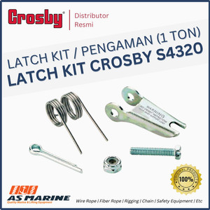 Crosby Latch Kit S4320 1 Ton Alloy