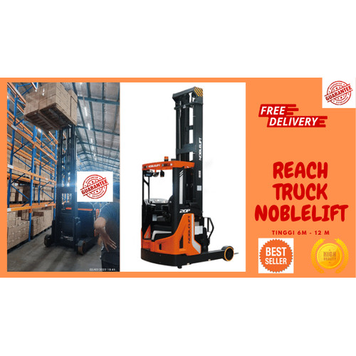 Reach Truck VNA Nobleift Cap 1.5 Ton Tinggi 6 m Tipe  Noblelift