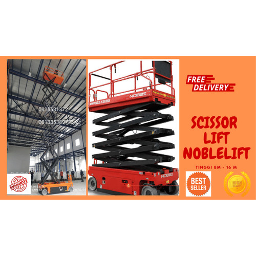 SCISSOR LIFT NOBLELIFT SCISSOR LIFT HARGA TERMURAH INDONESIA 2024