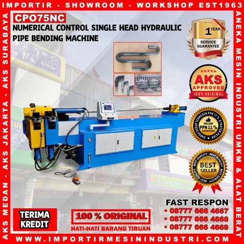 Mesin Untuk Pipa Bending 7.5 Kw Numerical Hydraulic Bending CPO75NC