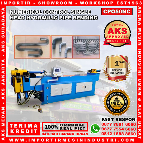 Mesin Untuk Bending Pipa Hydraulic + Numerical Control AKS - CPO50NC