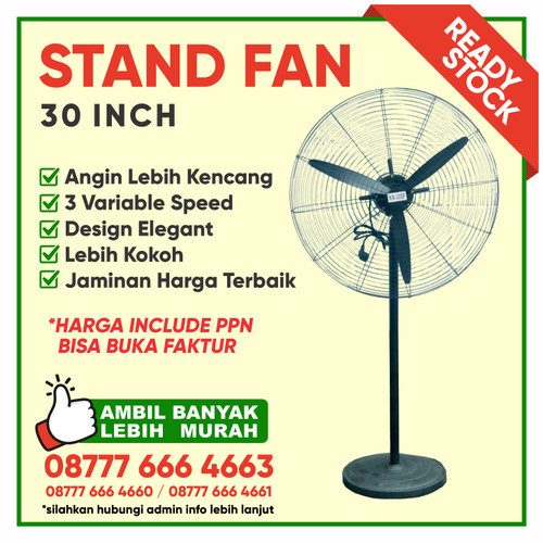 Kipas Angin 30 Inch  / Stand Fan 30 Inch / Original