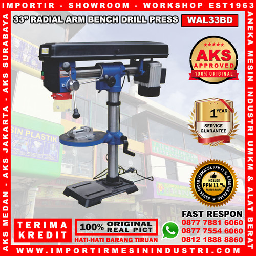 Mesin Bor Duduk Drilling 16 mm with Angle AKS - WAL33BD