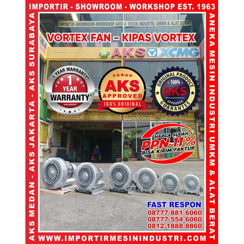 VORTEX FAN - KIPAS VORTEX - BLOWER AERATOR - BLOWER TAMBAK AKS-MB2200VF