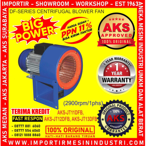 Kipas Keong 11 Inch Drum Fan blower 220V 2900Rpm JT11DFB