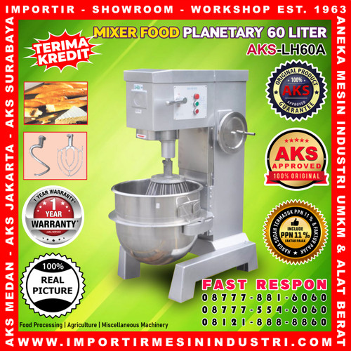 Mixer Adonan Roti LH60A Planetary Mixer 60 Liter AKS ORIGINAL