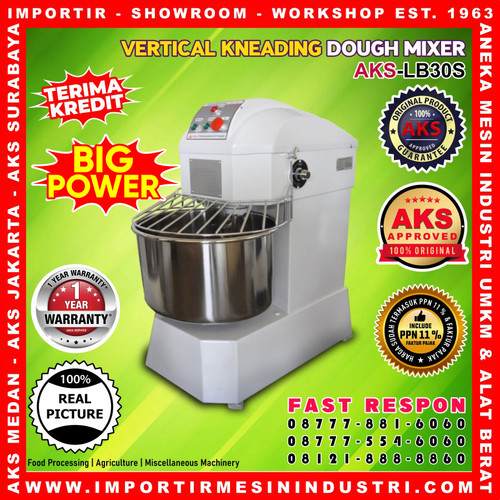 Mesin Pengaduk Adonan - Dough Mixer 30 Liter LB30S