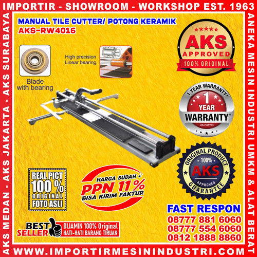 Manual Tile Cutter Alat Pemotong Keramik Granit 100 Cm RW4016