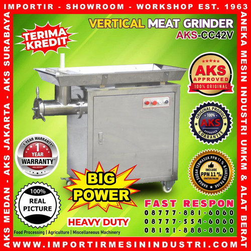 Mesin Meat Grinder / Mesin Penggiling Daging Electric Vertical CC42V