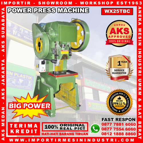 Mesin Cetak Logo / Pon Timbul 25 Ton Mesin Stamping AKS - WX25TBC