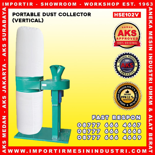 MESIN SEDOT DEBU PORTABLE DUST COLLECTOR (VERTICAL) AKS- HSE102V