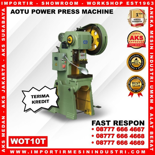 Mesin Press "AOTU" Bench Press Stamping Machine 10 Ton AKS - WOT10T