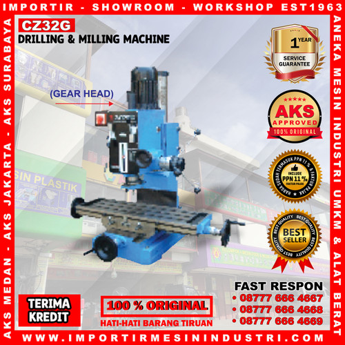 AKS - CZ32G Mesin Drilling Milling Best Quality 32 mm Power 0,75 Kw