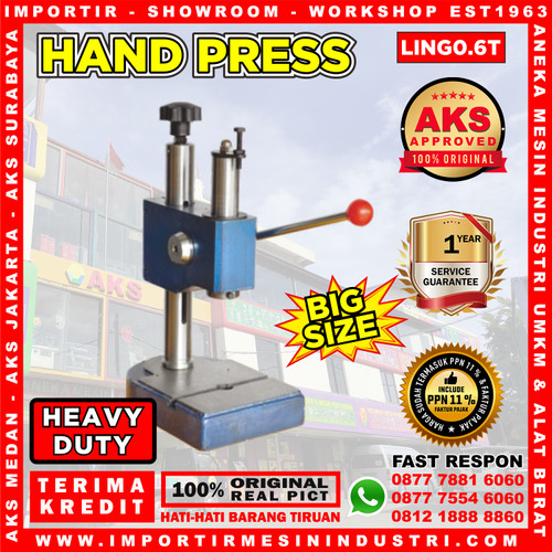 Mesin Pon Press 0.6 Ton Bench Press Stamping Machine LING0.6T