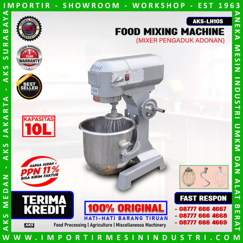 Planetary Dough Mesin Mixer AKS LH10HS / LH-10HS / Alat Mixer