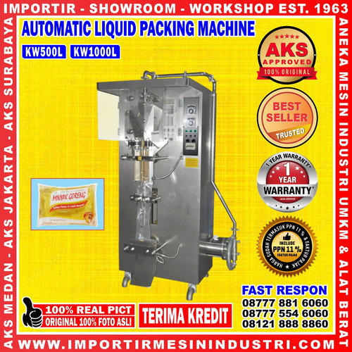 Packing Otomatis Plastic Package Milk 220 Volt 2 HP | AKS - KW500L