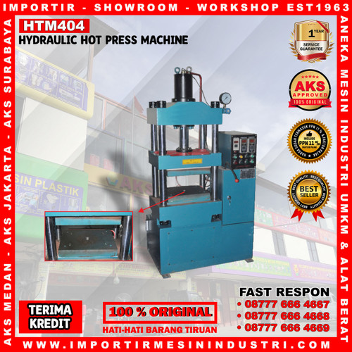 Mesin mesin press hydraulic Hott press hydraulic Machine 40 ton HTM404